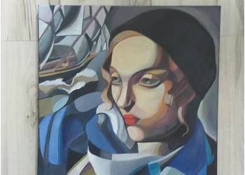 Sprzedam obraz Tamara Łempicka - Kobieta z łódkami