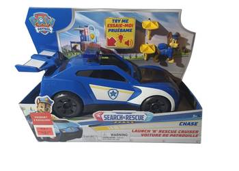 Samochód policyjny Paw Patrol z figurką Chase