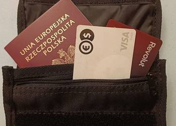 Fjord Nansen Heroy portfel turystyczny na paszport i karty