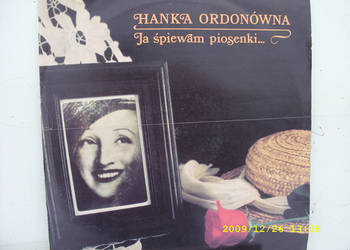 *  LP ,pop ; H. ORDONOWNA - JA SPIEWAM PIOSENKI -2 LP. .