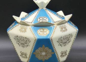 Bomboniera Tułowice Tillowitz, pięknie zachowana, 1928 - 45, ART DECO