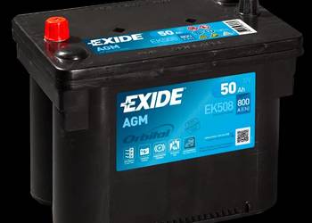 Akumulator 50Ah 800A Exide Orbital AGM START&STOP EK508