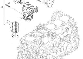 New Holland T6090 T6070 Filtr paliwa 5801465187