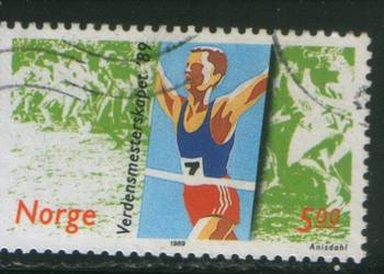 Zn. Norwegia Mi 1014 kas 1989 Zn. Norwegia Mi 1014 kas 1989