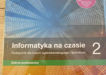 Podręcznik Informatyka na czasie 2 zakres podstawowy