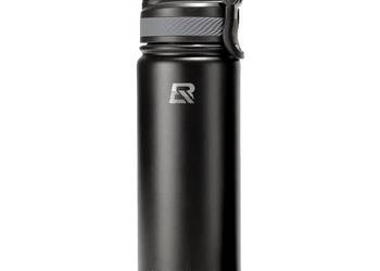 Bidon termiczny rowerowy na napoje 550 ml - czarny
