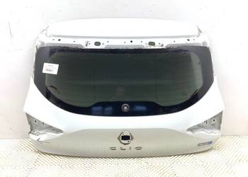 KLAPA TYŁ RENAULT CLIO V Hatchback Blanc Glacier TYLNA, BAGAŻNIKA