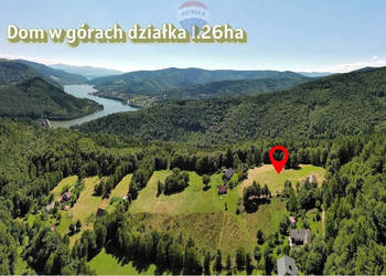 Domek w górach z widokiem i działką 1,26 ha