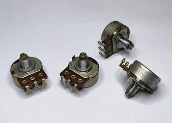 Potencjometr 2,2kA Unitra TELPOD oś 4mm