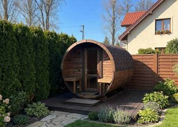 Sauna BECZKA OD RĘKI SPA Ogrodowe