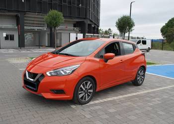 Nissan Micra 1.0 Benzyna Klima Kamera Navi Niski Przebieg