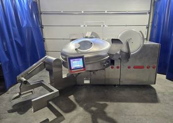 Kuter misowy Laska KU 200 V DC z vacuum maszyny masarskie masarnia