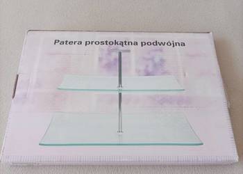 Patera prostokątna podwójna