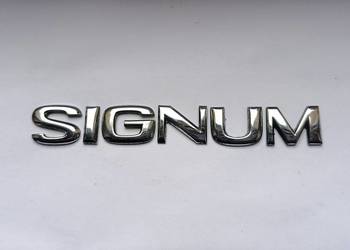 Napis klapy tylnej Opel Signum