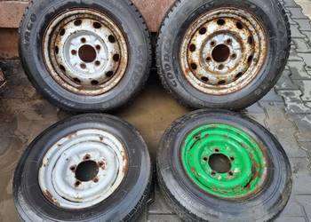 Daewoo Lublin 1 2 3 Koła Felgi Stalowe Opony C 205 75 R16C Goodyear 7mm  14