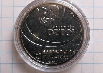 ŻETON - 5 SERDECZNYCH DUKATÓW 2015 R. ( ANDRZEJ PIASECZNY )