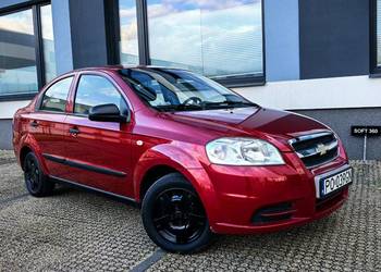 Śliczny Chevrolet Aveo 2007 Sedan 123 tys Salon Polska Wspomaganie Elektryk