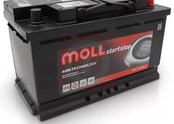 Akumulator 70Ah 760A Moll Start&Stop AGM DARMOWY DOWÓZ
