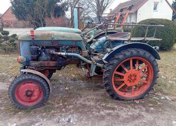 Traktory Hanomag 2 szt 1957 i 1959 rok odtaimler oldtimer w oryginale