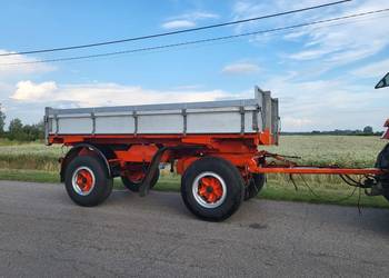 Przyczepa rolnicza Metanova TZB3 wywrotka stan BDB