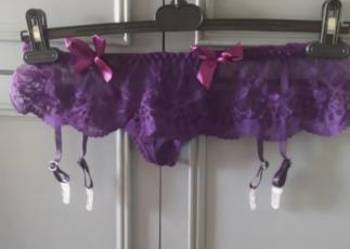 Zmysłowe nowe majtkopasek do pończoch LM 44-48.