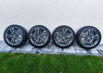 Opony letnie Michelin + Felgi BMW + Czujniki ciśnienia + Wentyle.