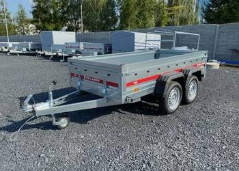 Przyczepka 2-osiowa wynajem | plandeka | DMC 750 kg | kat. B