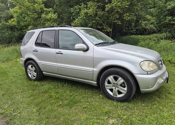 Mercedes ML 5.0 2002 rok. 210 tys. zamiana na laweta koparko-ładowarka