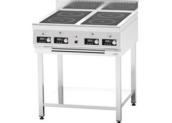 Kuchnia indukcyjna 4-polowa 14 kW