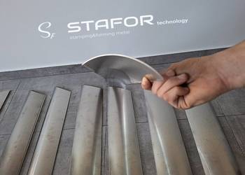 Gięcie blach, zwijanie blach aluminiowych