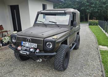 Gklasa 3.0d 6b 4x4 blokady oryginalnie wersja cabrio założony dach laminat