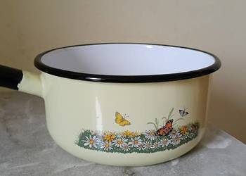 Rondelek Olkusz piękny stan 18cm vintage PRL