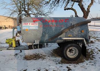 Beczkowóz Pomot Chojna 4000 l Beczka Wóz Asenizacyjny