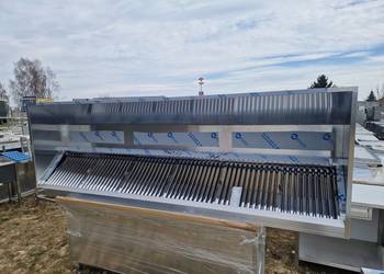 OKAP GASTRONOMICZNY Z FILTRAMI 300/100/45