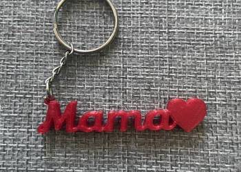 Breloczek dla mamy serce
