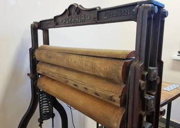 Stary magiel | antyczny magiel | magiel ręczny | magiel żeliwny | oryginał