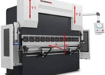 Prasa krawędziowa hydrauliczna CORMAK CNC SERVO EURO PB 200x6000