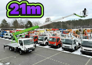 Nissan Cabstar Zwyżka Podnośnik Koszowy PALFINGER P210 BK Wysokość Podnosz…