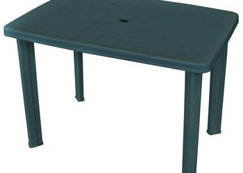 Stół ogrodowy zielony 101 x 68 x 72 cm plastikowy WM-43593