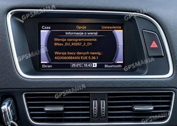 Audi POLSKIE MENU Lektor Nawigacje MMI 3G A4 A5 A6 A8 Q5 Q7