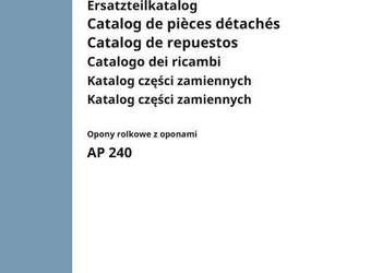 Ammann AP240 katalog części PL