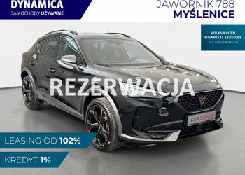 Cupra Formentor VAT 23% 2.0TSI 190KM DSG 4drive 2024 r., salon PL, I właśc…