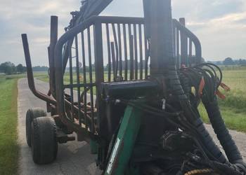 Przyczepa leśna 10 ton