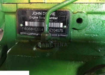 John Deere 6068H - Głowica Wał