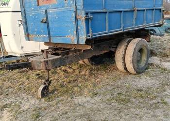 Przyczepa wywrotka 3 strony 8 ton