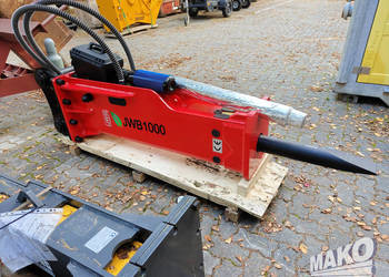 Nowy nieużywany! Młot hydrauliczny JWB JWB1000 996kg do koparki Dwa groty
