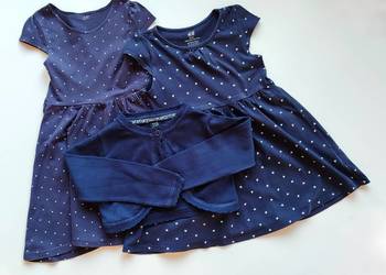 Zestaw dwie sukienki H&M bolerko Kiki&Koko 98/104