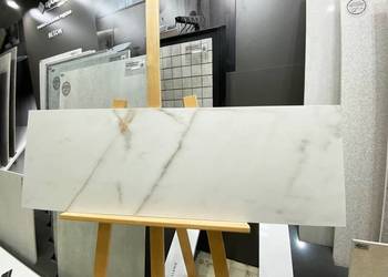 Nowość 30x90 marmur płytka ścienna matowa