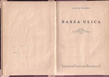 (7053) NASZA ULICA (KRONIKA PISANA W SERCU FASZYSTOWSKICH NI