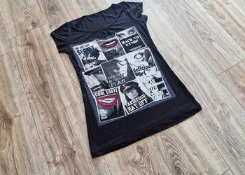 bluzka tunika czarna rozm 40 L